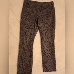 Leopard Print Jeans 12